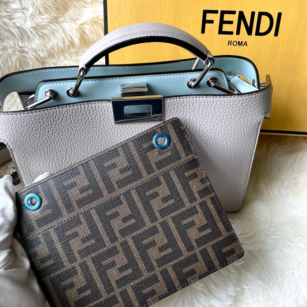 FENDI PEEKABOO GREY | BRAND NEW IN BOX